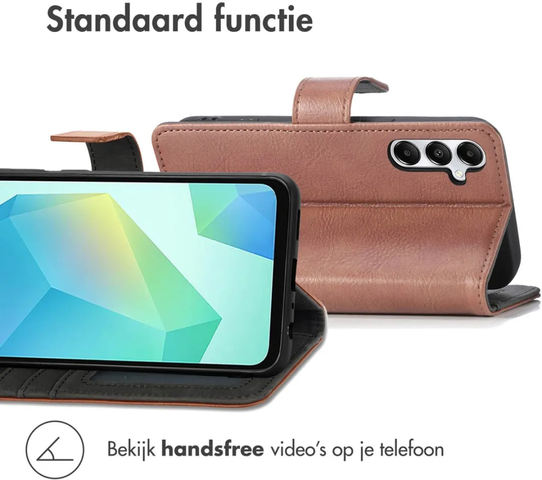 Imoshion Hoesje Samsung Galaxy S25 Plus - 3 Pasjes - Bruin