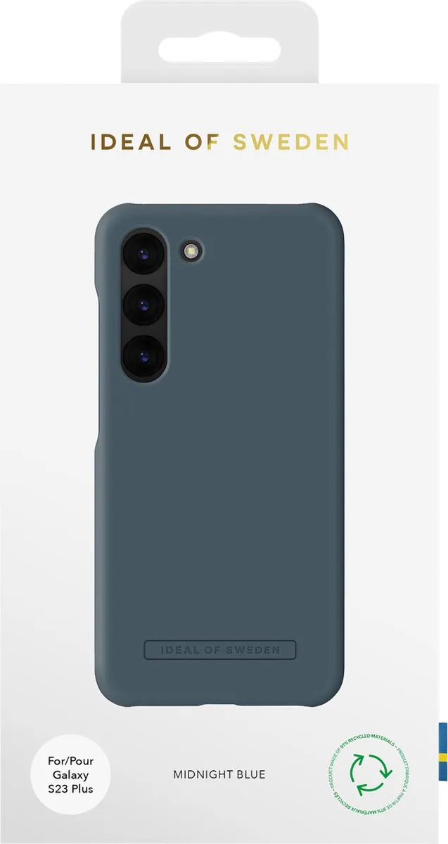 iDeal of Sweden Seamless Backcover S23 Plus - Blauw