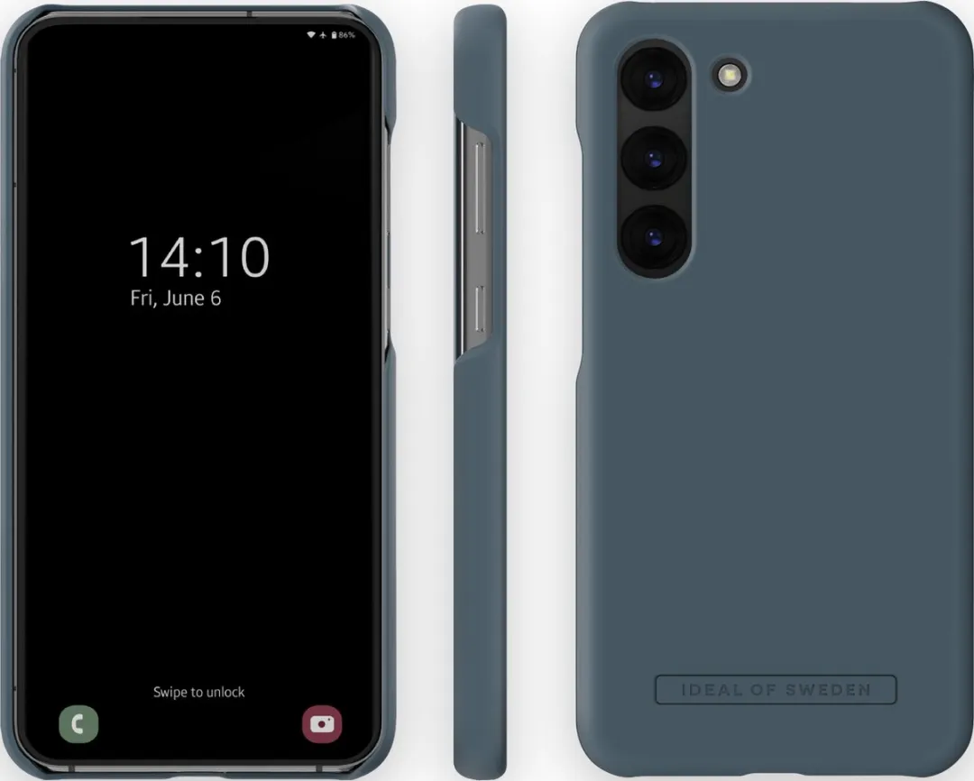 iDeal of Sweden Seamless Backcover S23 Plus - Blauw