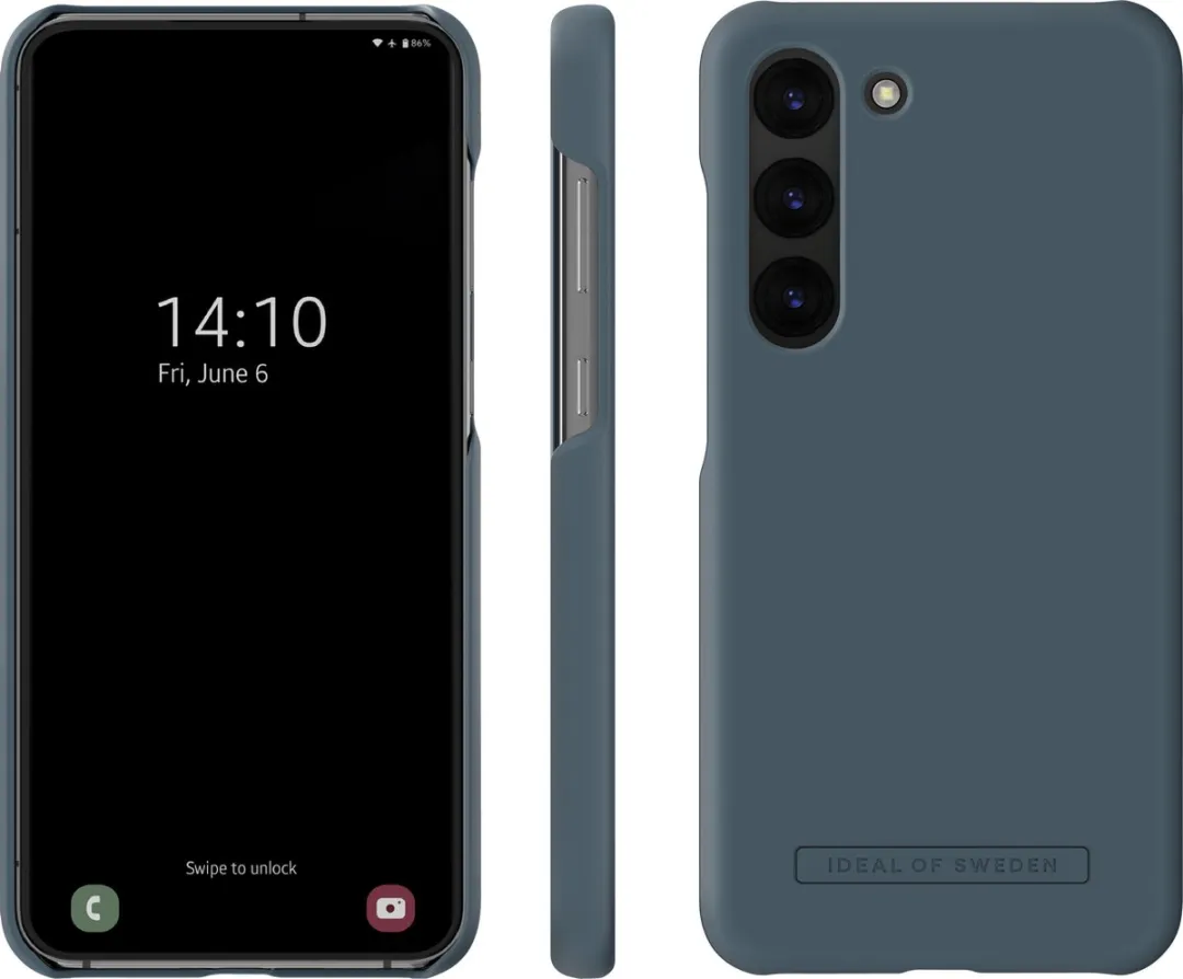 iDeal of Sweden Seamless Backcover S23 Plus - Blauw