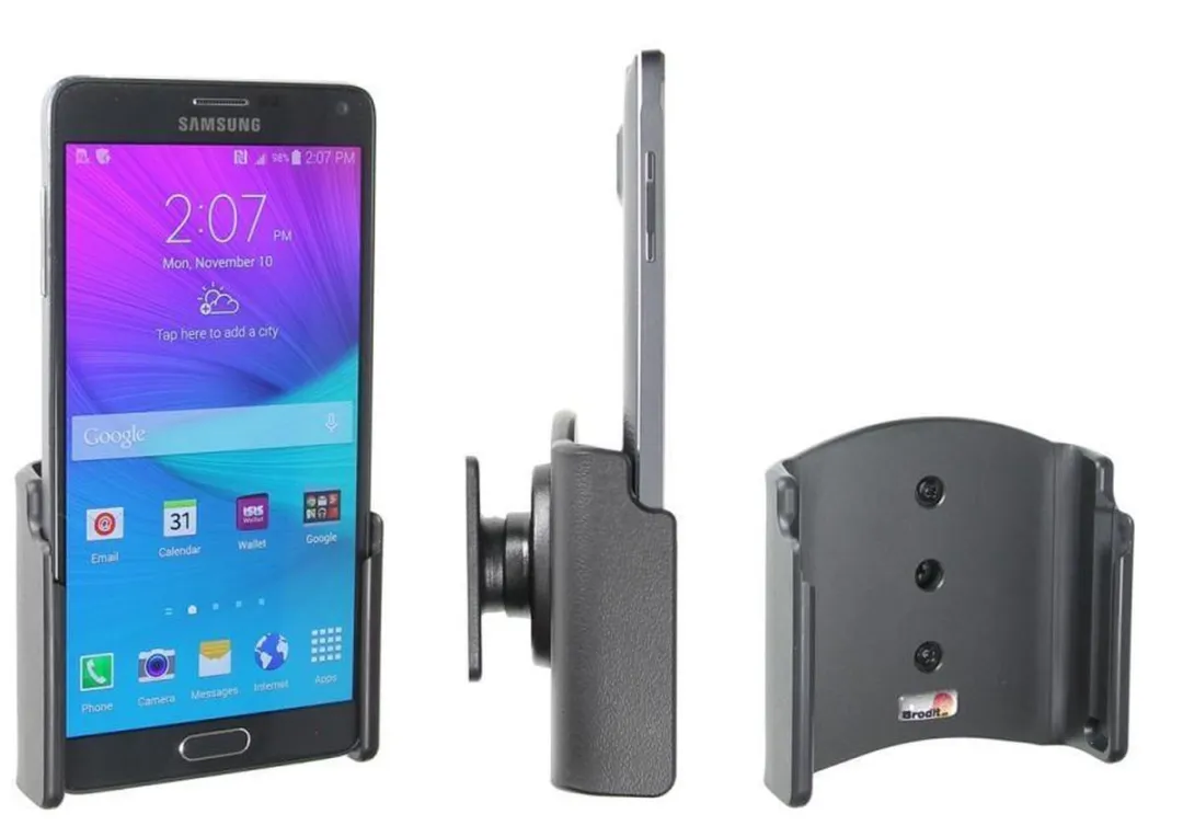 Brodit 511683 Passieve Roterende Houder - Samsung Galaxy Note - Zwart