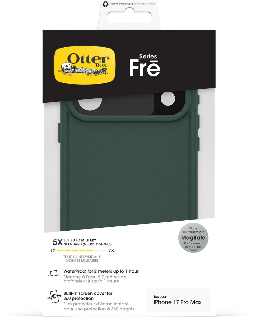 OtterBox Fre MagSafe 77-99774 iPhone Hoes - Groen - Waterdicht