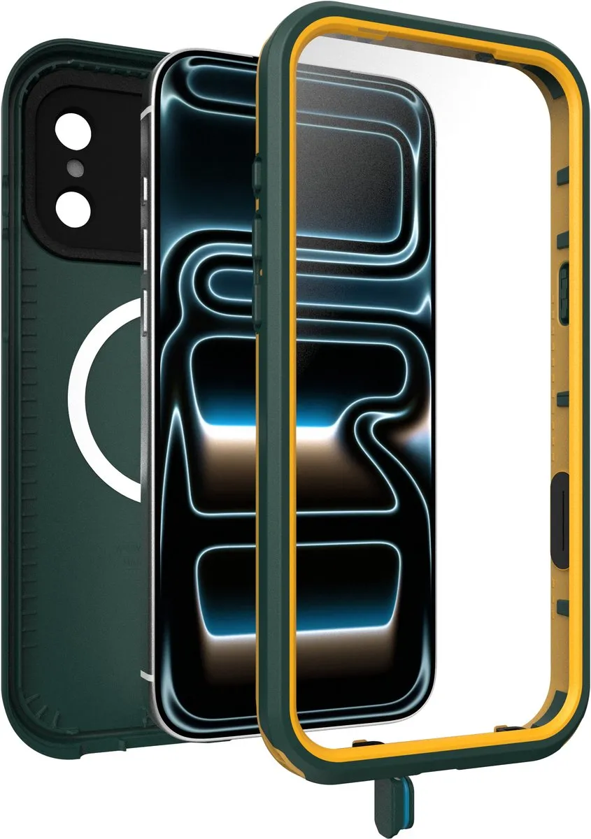 OtterBox Fre MagSafe 77-99774 iPhone Hoes - Groen - Waterdicht