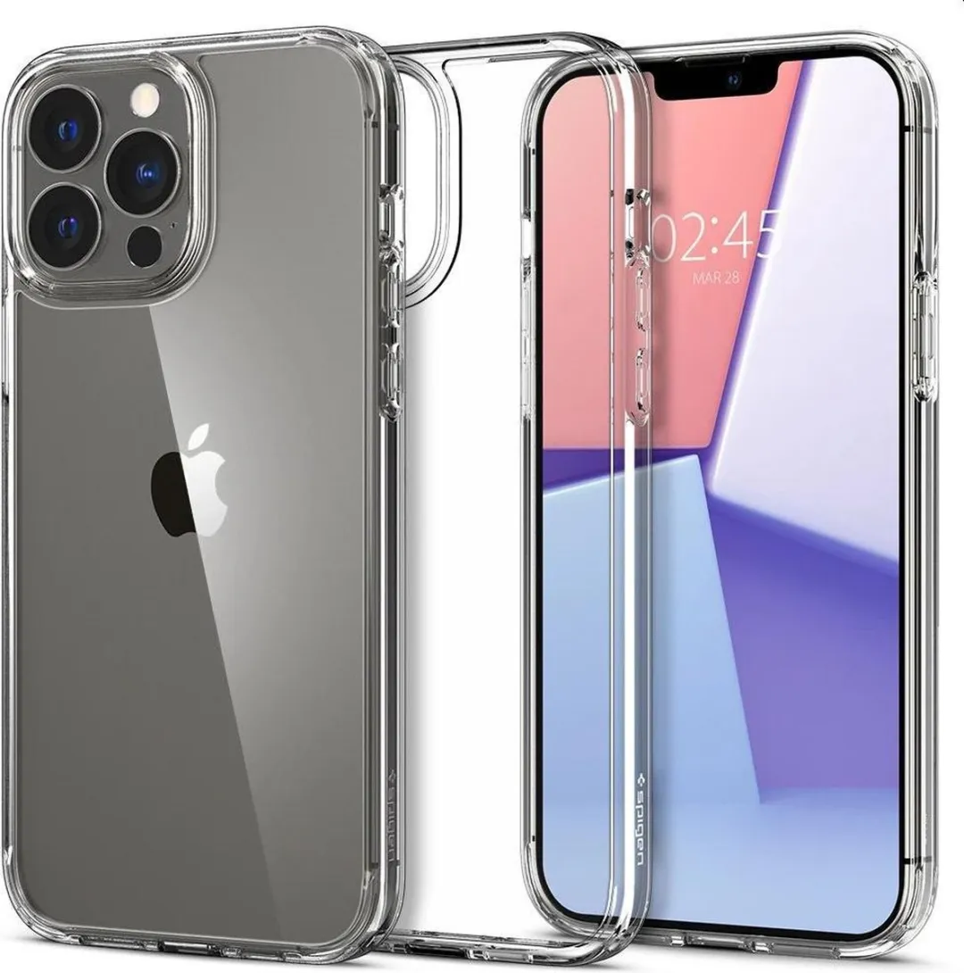 Spigen Ultra Hybrid iPhone 13 Pro Hoesje - Transparant