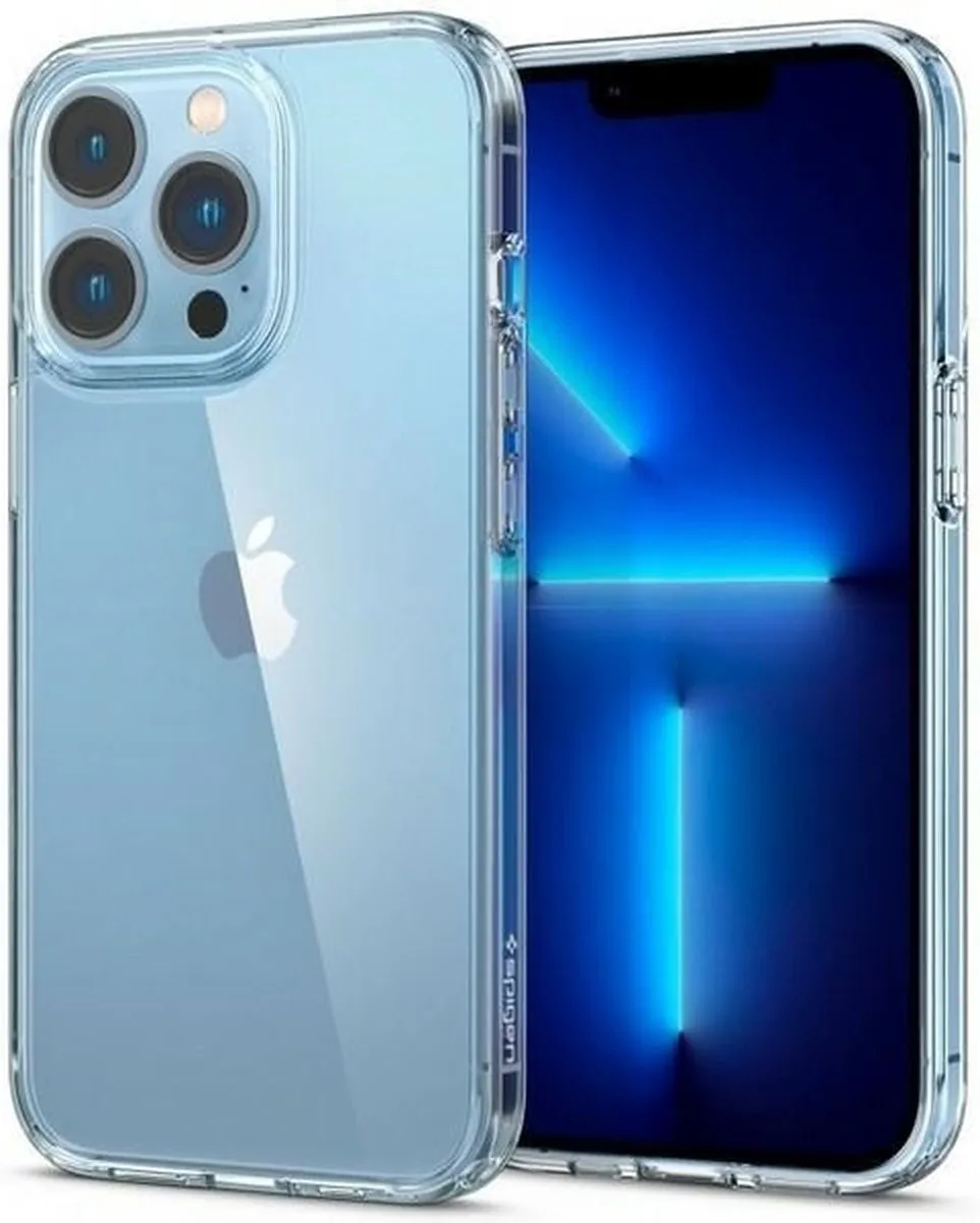 Spigen Ultra Hybrid iPhone 13 Pro Hoesje - Transparant - afbeelding 6 van 6