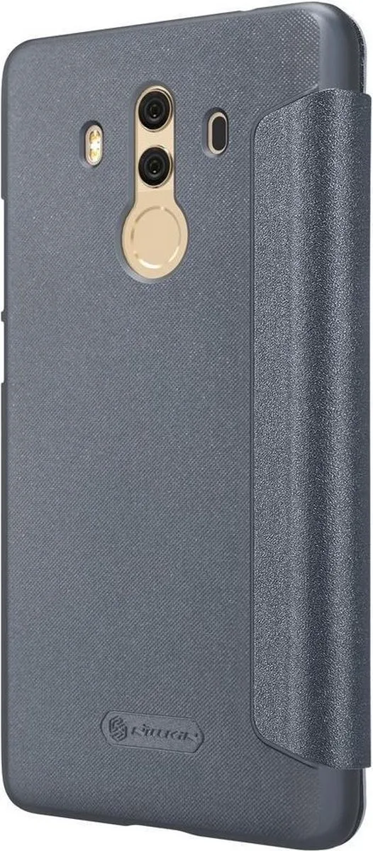 Nillkin Sparkle Series BookCase Huawei Mate 10 Pro - Donkergrijs - afbeelding 6 van 6