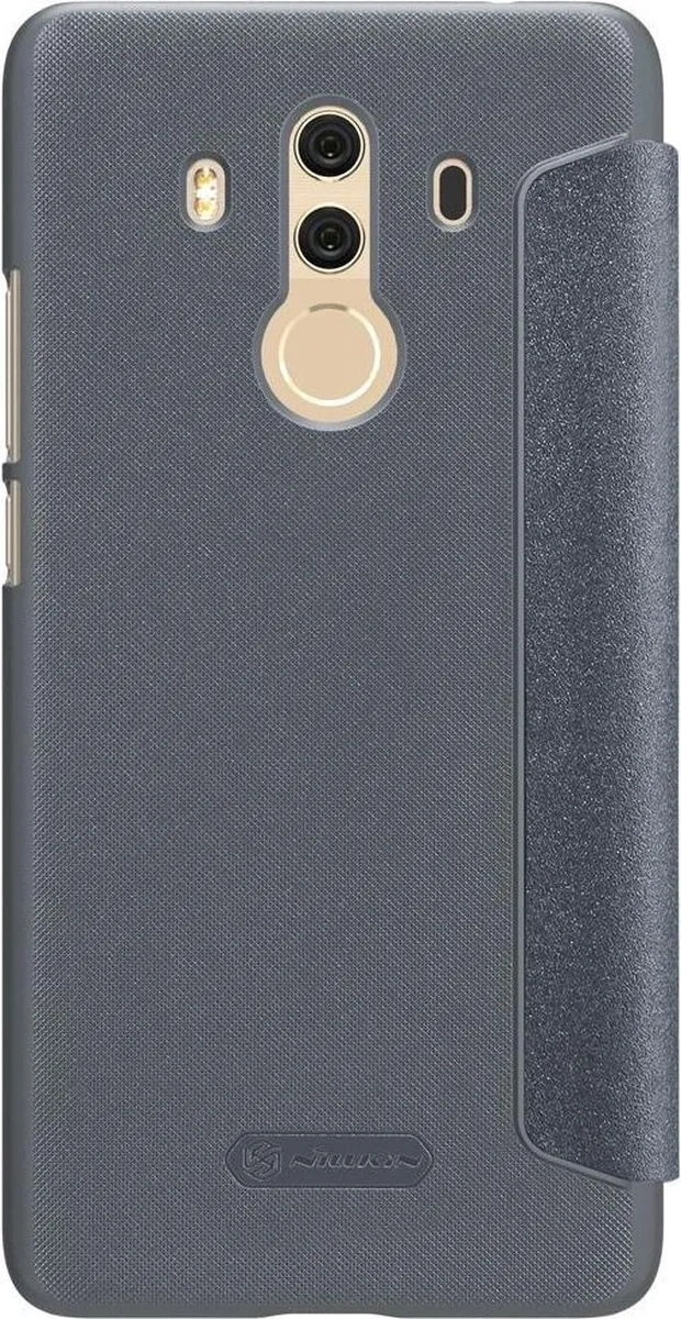 Nillkin Sparkle Series BookCase Huawei Mate 10 Pro - Donkergrijs - afbeelding 4 van 6