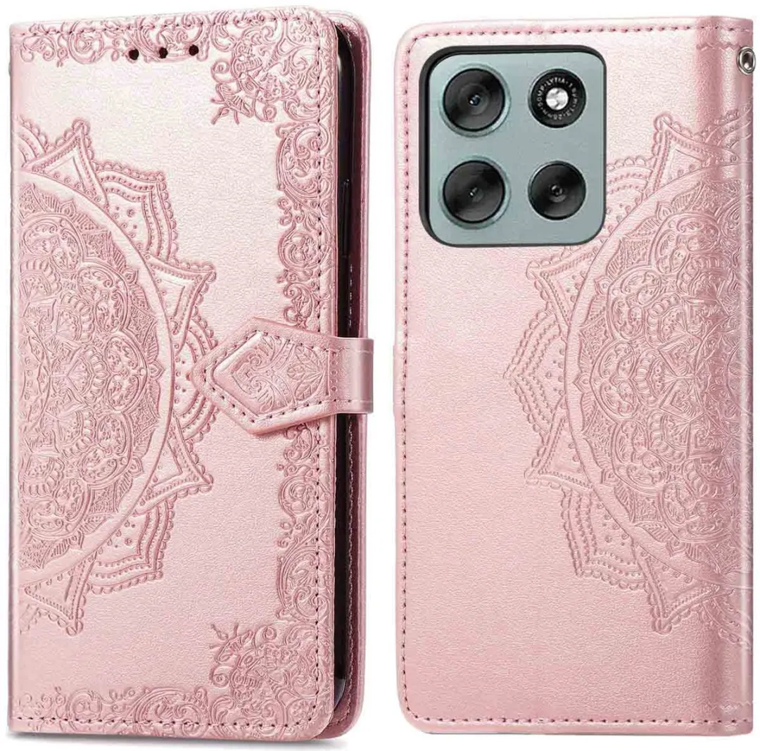 Imoshion Moto G56 Hoesje Rosé Goud