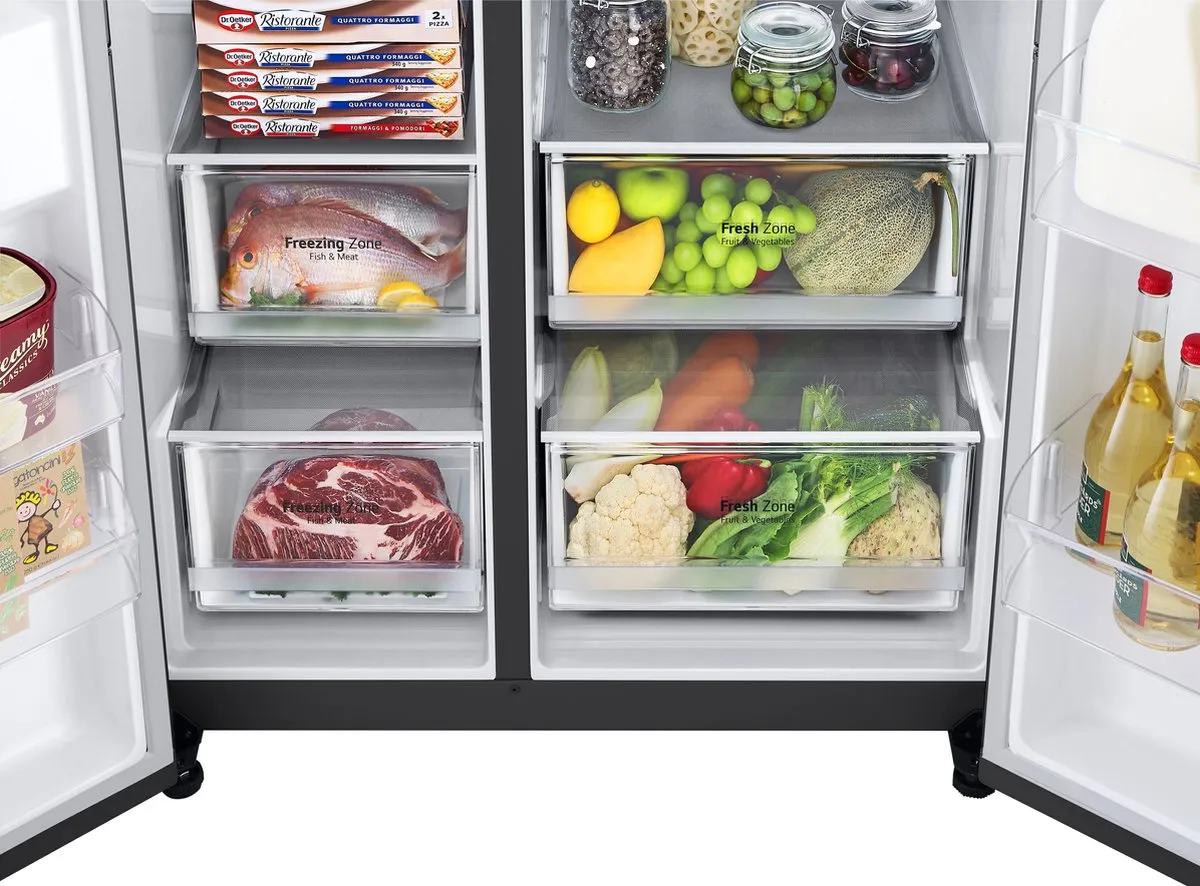 LG GSLV70MCTE Amerikaanse Koelkast 635L - Total No Frost - Inverter Linear