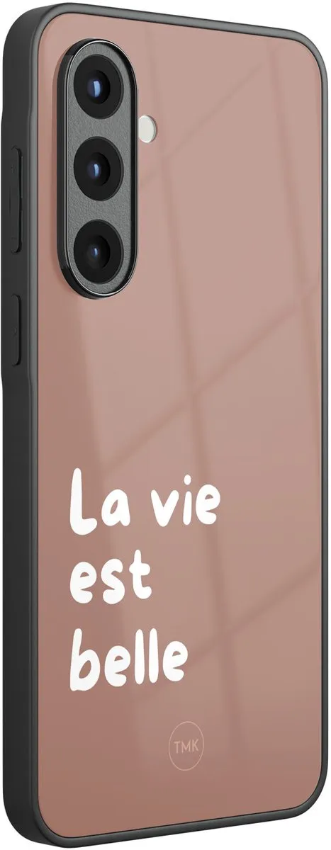 Casevibes Hoesje Samsung Galaxy A57 - Bruin - TPU Luxe Case