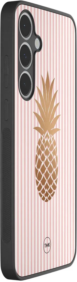 Casevibes S/S24FE/B/010 Hoesje Samsung Galaxy S24 FE - Ananasroze