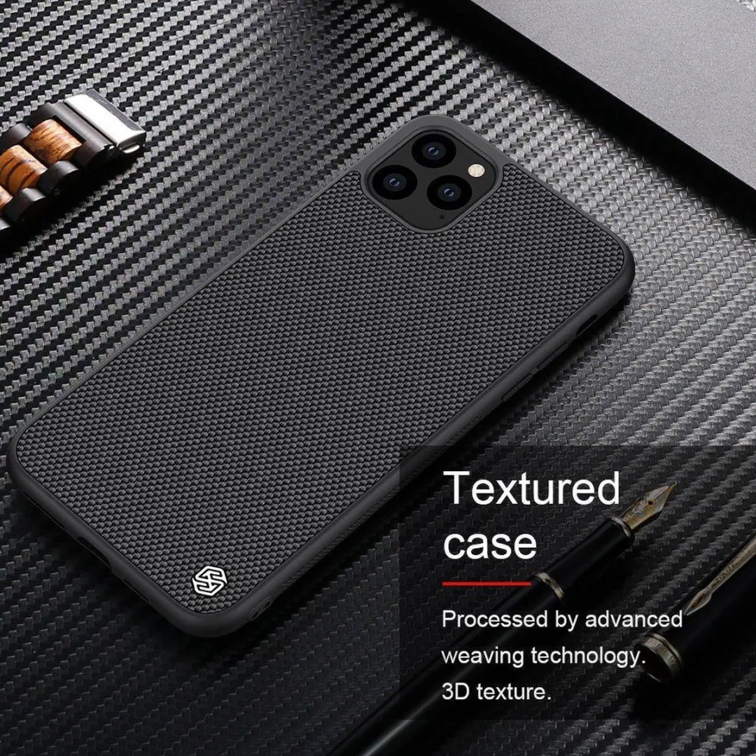 Nillkin Textured Hybride Hoesje iPhone 11 Pro Max IP11PM-50 - Zwart - afbeelding 5 van 6