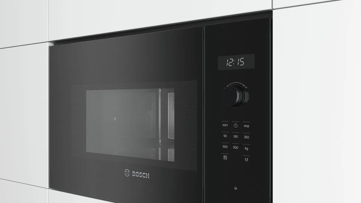 Bosch BFL554MB0 Inbouwmagnetron Serie 6 - 900W - 25L - Zwart