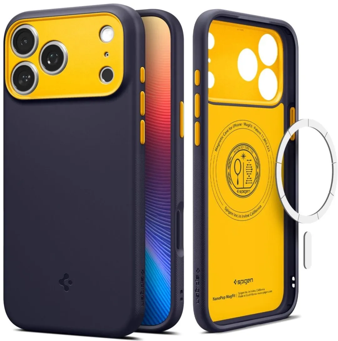 Spigen Nano Pop MagSafe Hoesje iPhone 17 Pro - Zwart - 8800283314588 - afbeelding 6 van 6