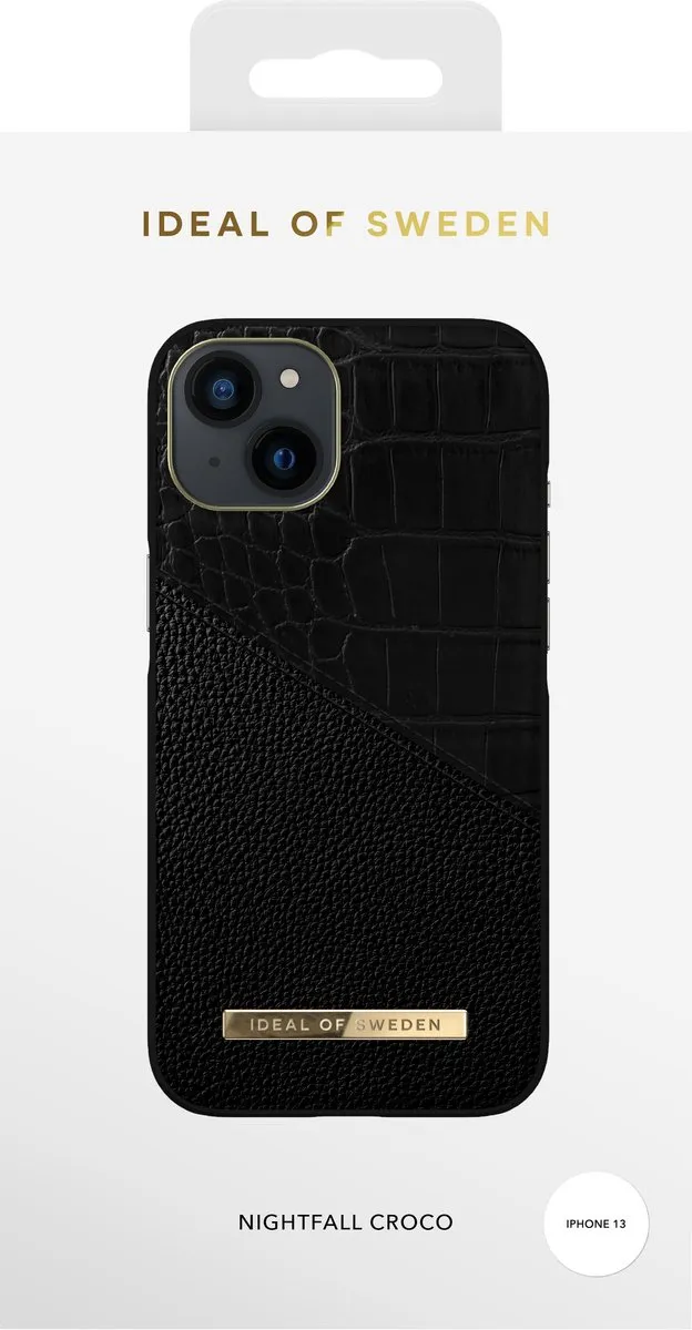 iDeal of Sweden Atelier iPhone 13 Hoes Nightfall Croco