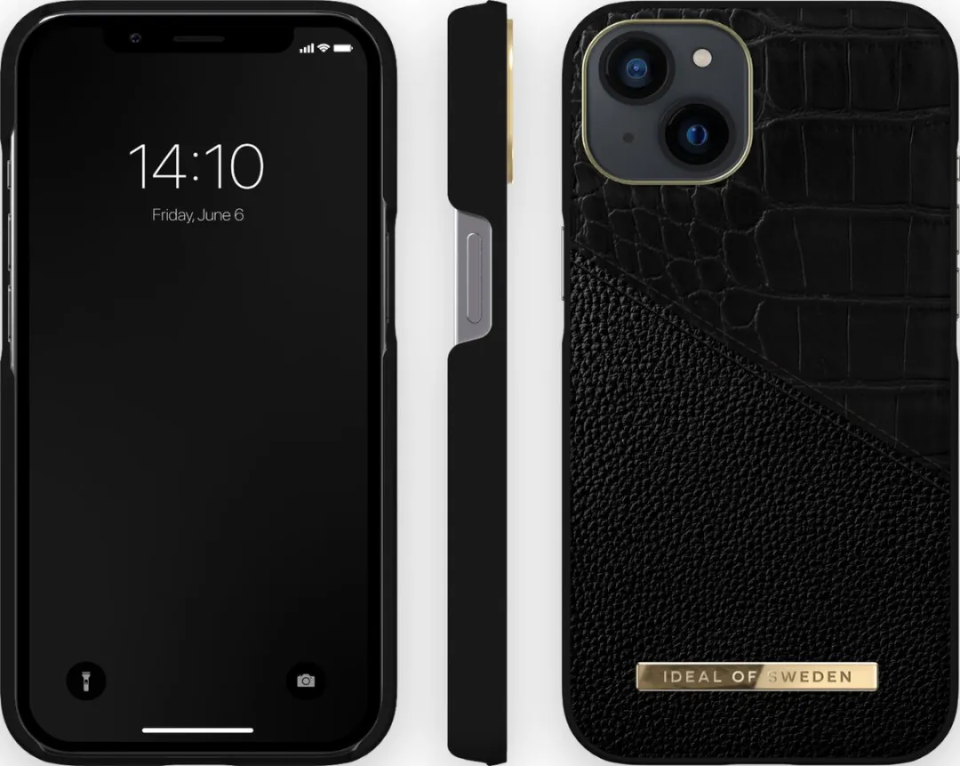 iDeal of Sweden Atelier iPhone 13 Hoes Nightfall Croco