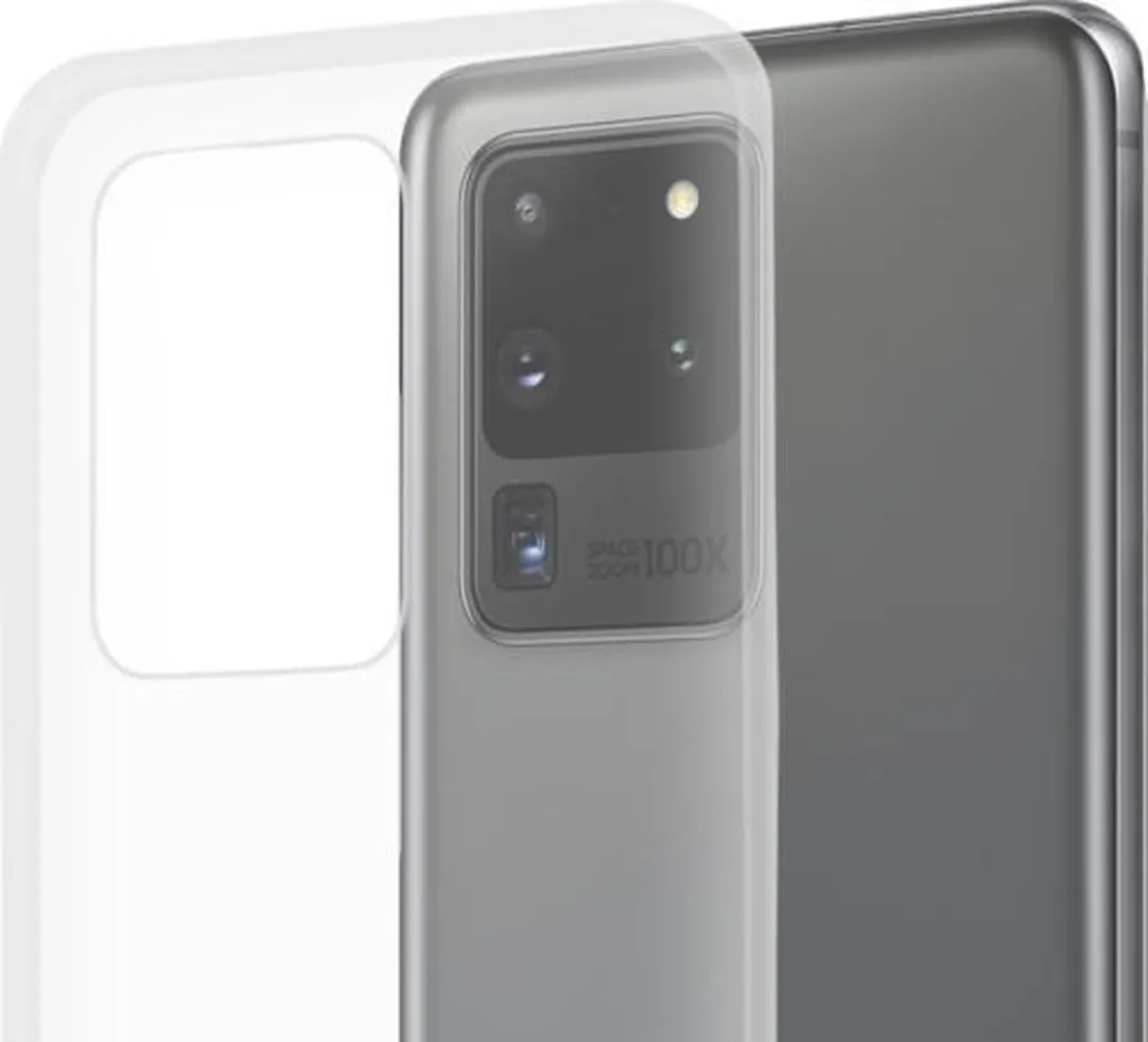 Azuri Hoesje Samsung Galaxy S20 Ultra G985F77161201 - Transparant - afbeelding 6 van 6