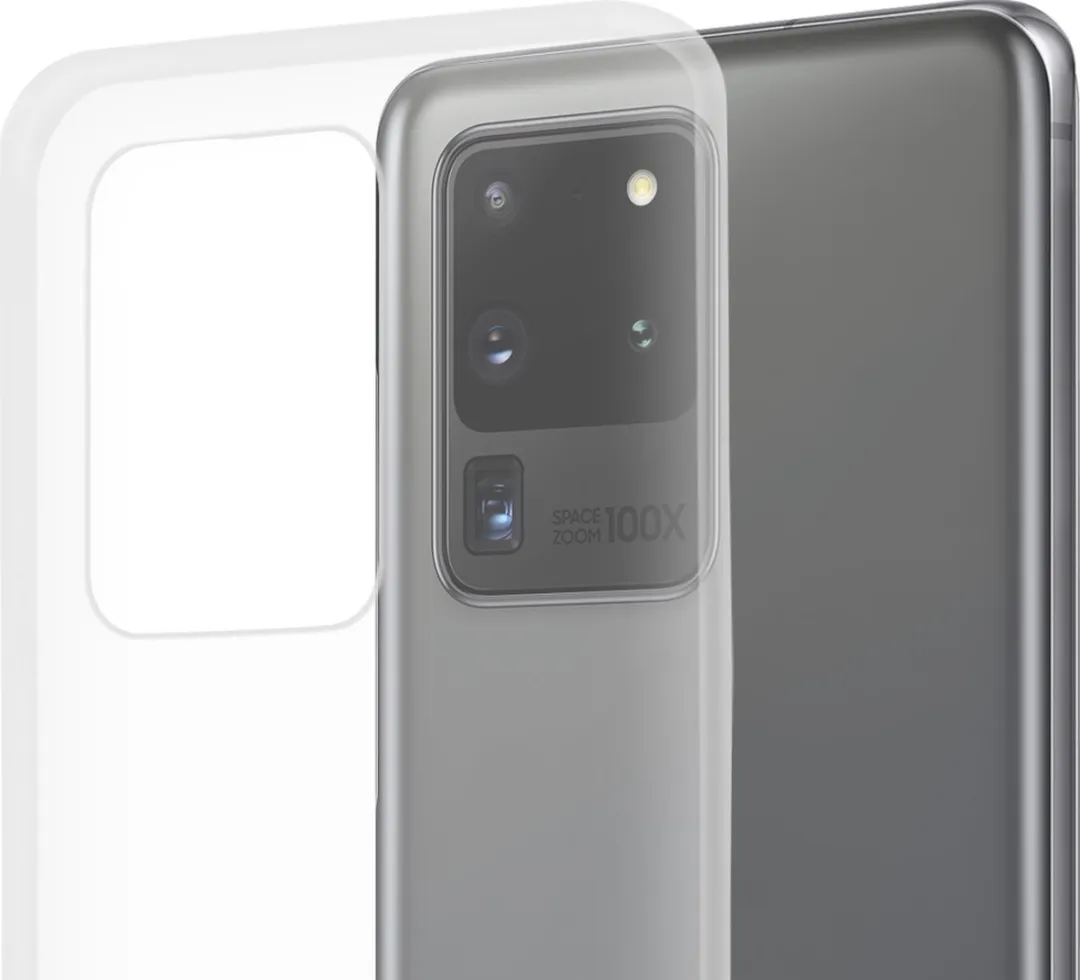 Azuri Hoesje Samsung Galaxy S20 Ultra G985F77161201 - Transparant