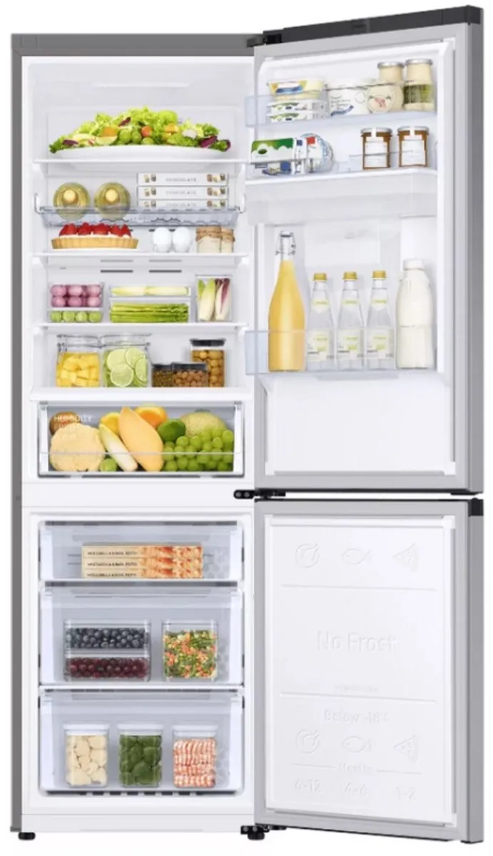 Samsung RB34C652ESA Vrijstaand Koel-vriescombinatie 341L - Zilver - afbeelding 6 van 6