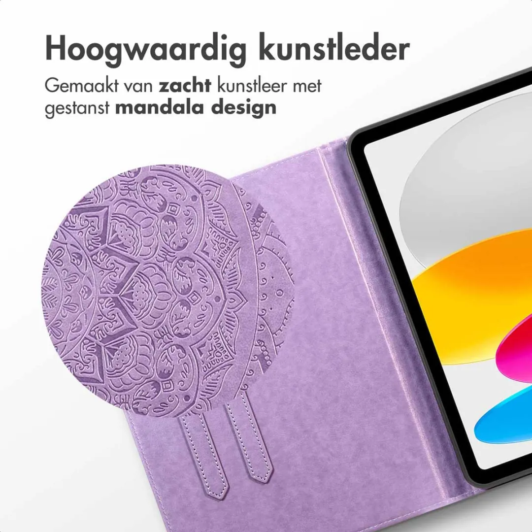 Imoshion Tablethoes SH00087965 - Apple iPad 10/11 10.9" - Mandala Lila