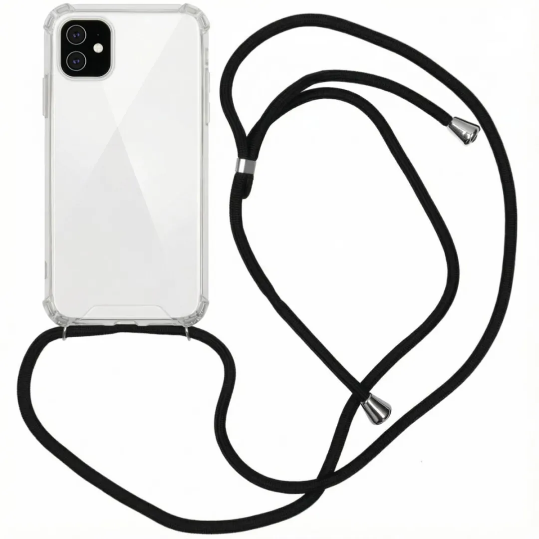 Imoshion Hoesje iPhone 11 - Backcover met koord - Zwart