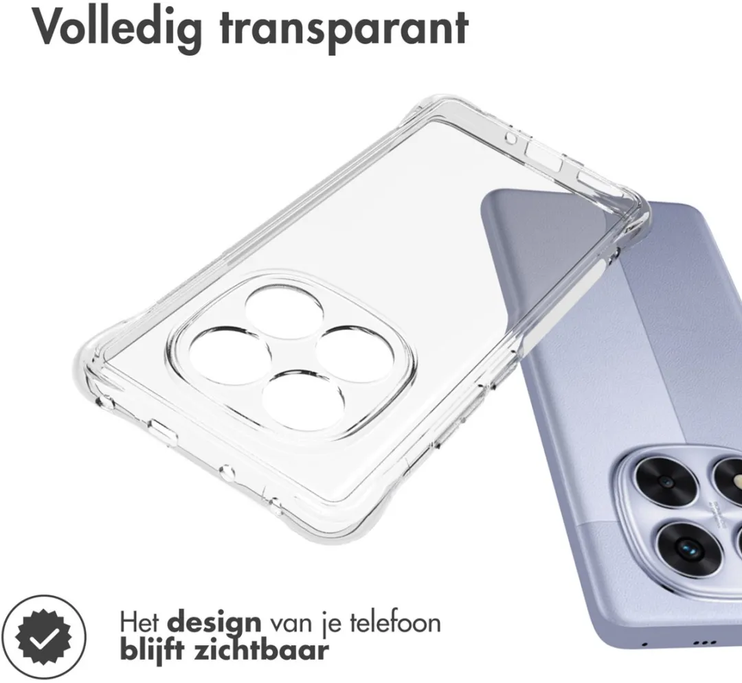 Accezz Hoesje Xiaomi Poco X7 - Transparant
