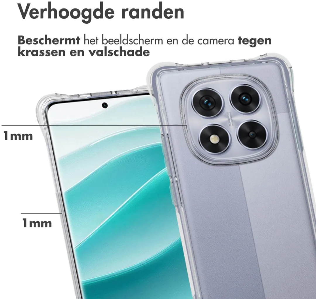 Accezz Hoesje Xiaomi Poco X7 - Transparant