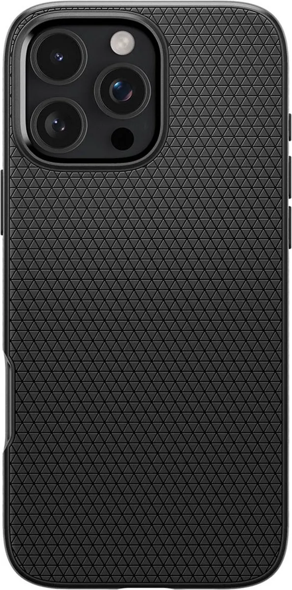 Spigen Liquid Air Hoesje ACS07988 - iPhone 16 Pro Max - Zwart
