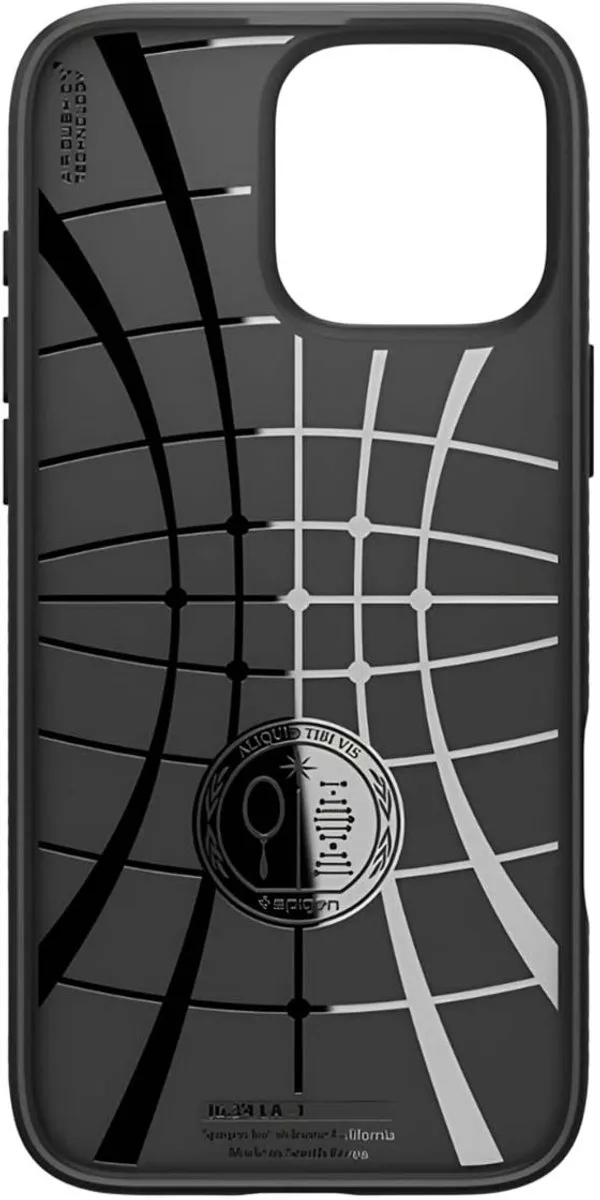 Spigen Liquid Air Hoesje ACS07988 - iPhone 16 Pro Max - Zwart