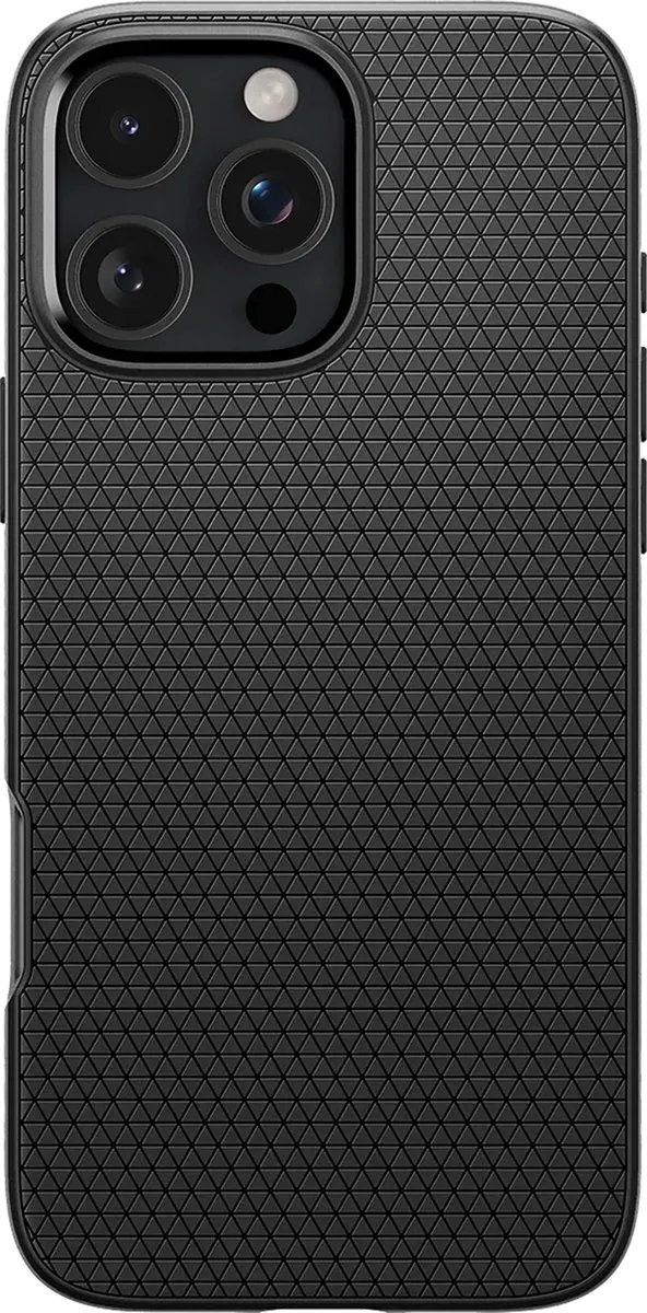 Spigen Liquid Air Hoesje ACS07988 - iPhone 16 Pro Max - Zwart