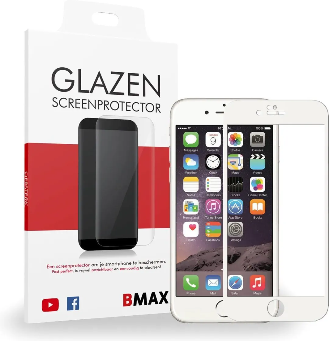 BMAX Glazen Screenprotector iPhone 6/6S/7/8 Plus