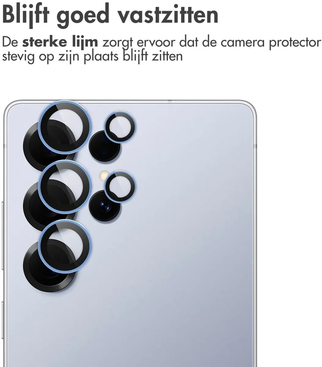 imoshiion Camera Lens Protector Samsung Galaxy S25 Ultra - 2 Stuks - Titanium Silverblue