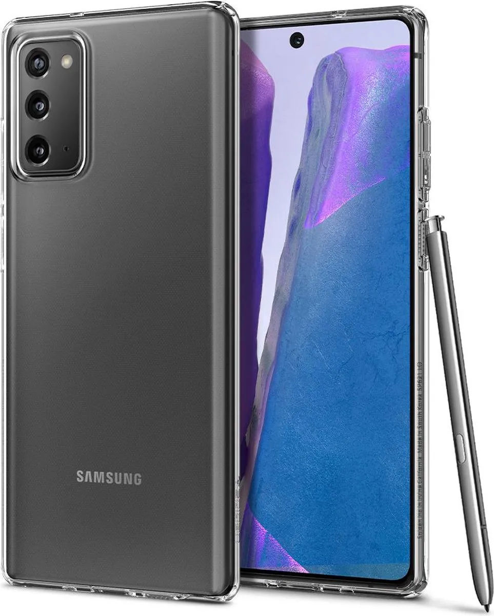 Spigen Liquid Air Hoesje ACS01415 Samsung Galaxy Note20 - Transparant