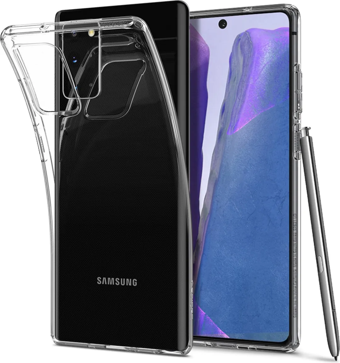 Spigen Liquid Air Hoesje ACS01415 Samsung Galaxy Note20 - Transparant