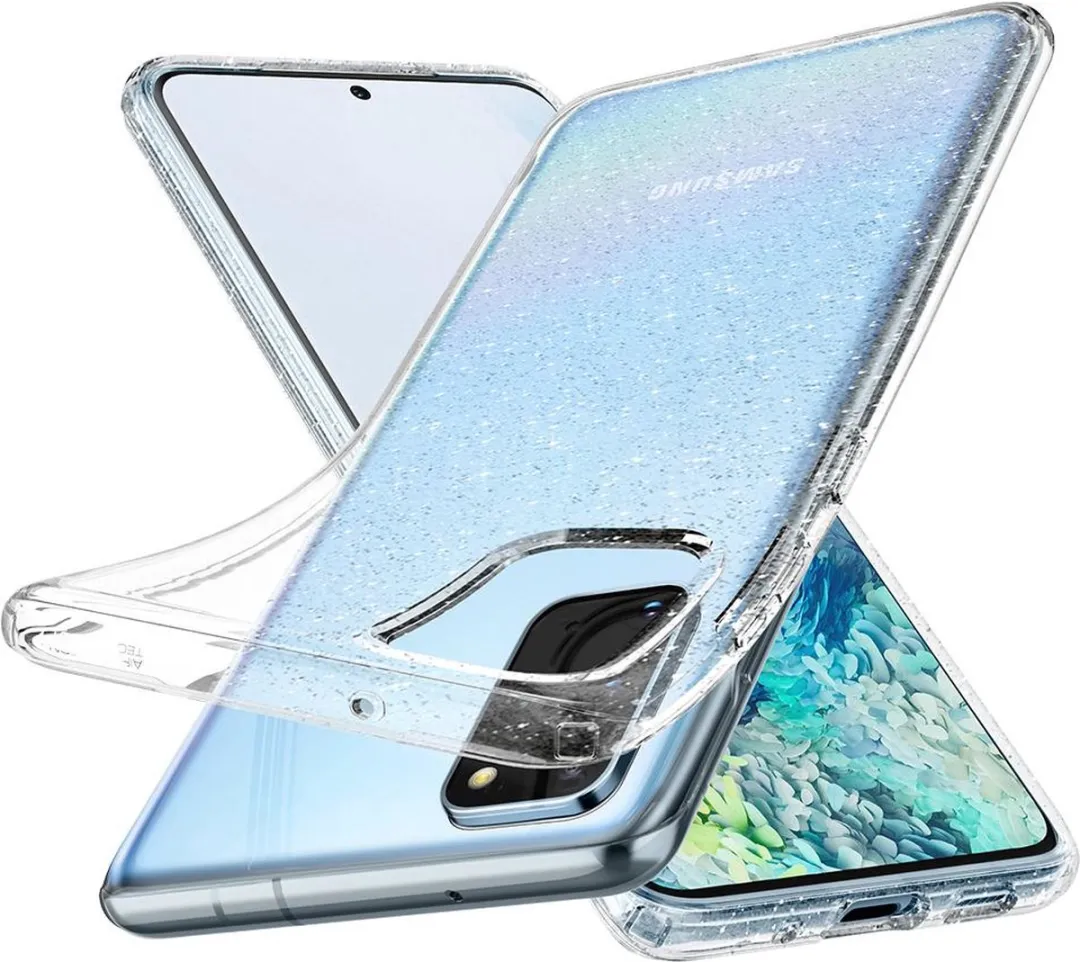 Spigen Liquid Crystal Glitter TPU Hoesje - Samsung Galaxy S20 Plus - Glitter