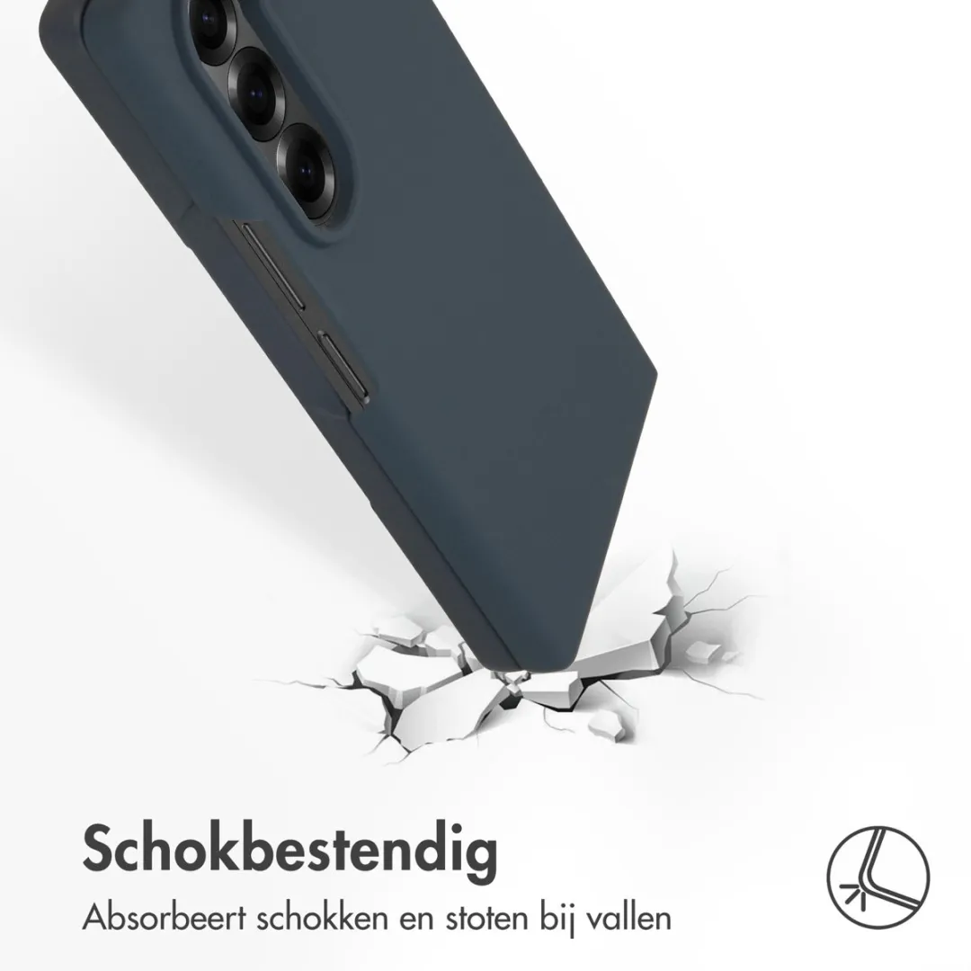 Accezz Hoesje Samsung Galaxy Z Fold 6 - Donkerblauw