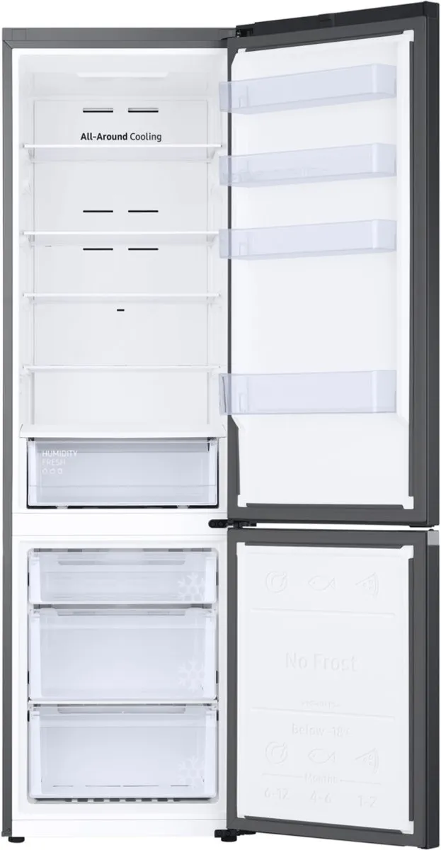 Samsung RB38C600EB1 Vrijstaand Koelkast 390L - Zwart