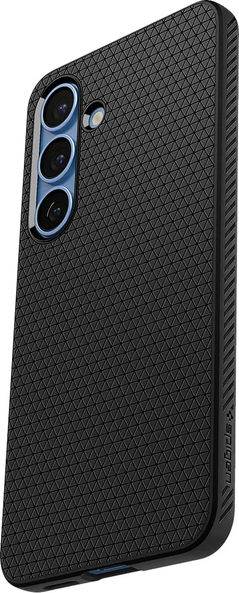 Spigen Liquid Air 13254 Hoesje - Samsung Galaxy S25 Plus - Matte Zwart