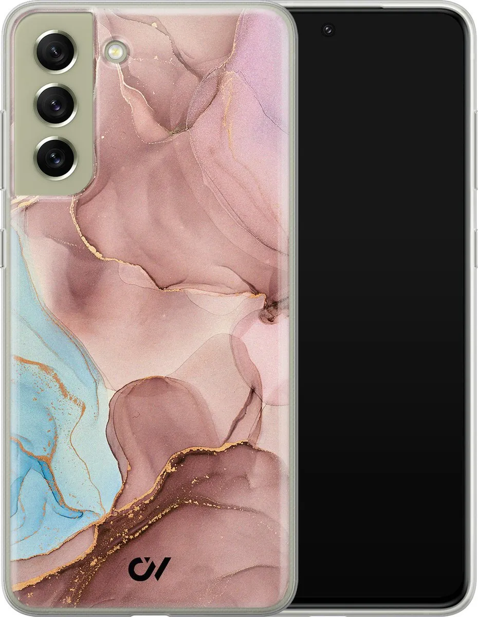 Casevibes Samsung Galaxy S21 FE Hoesje - Roze