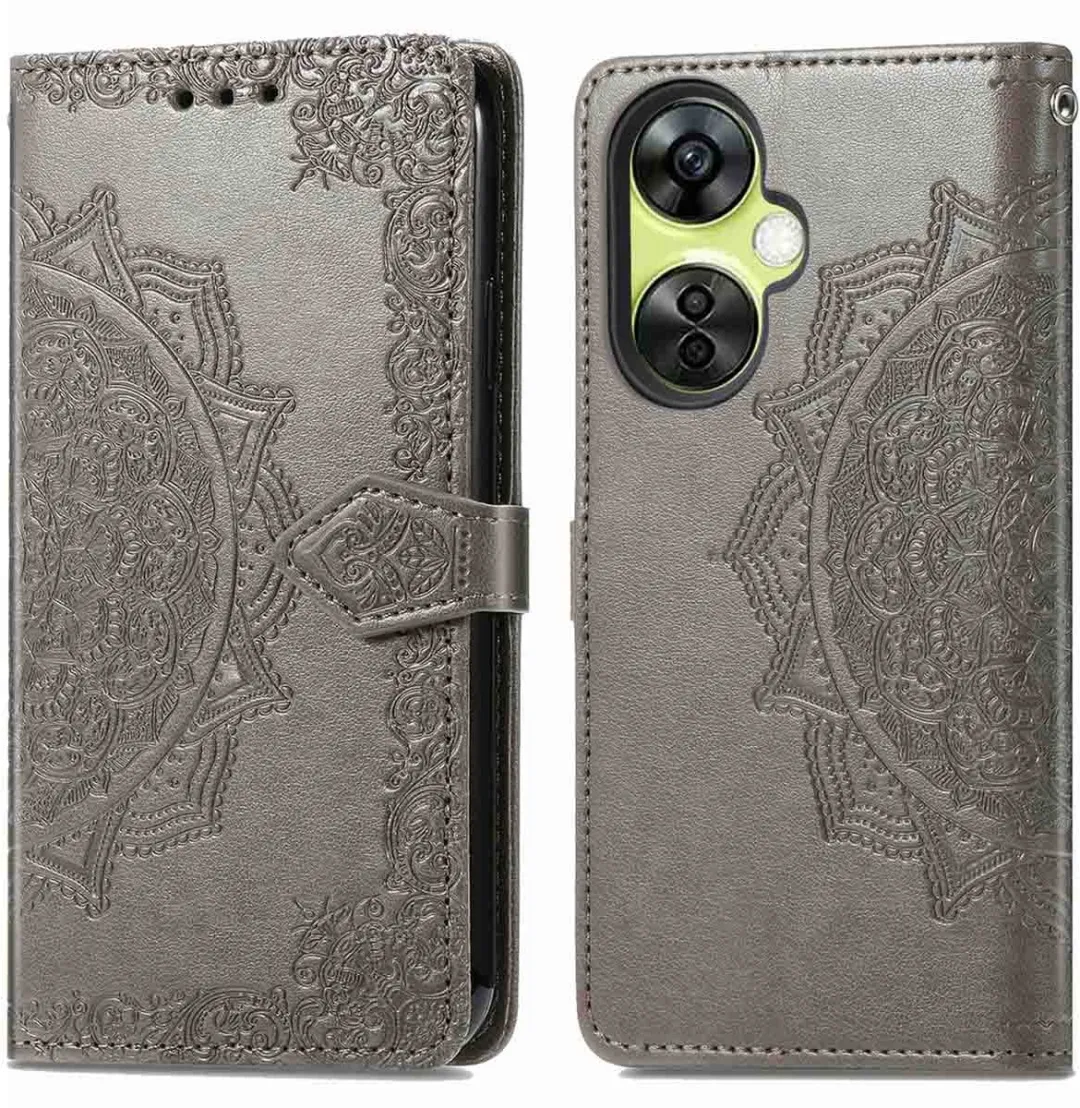 Imoshion Hoesje OnePlus Nord CE 3 Lite - 3 Pasjes - Grijs
