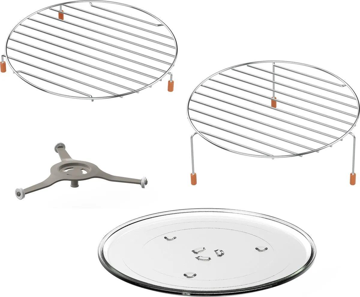 Inventum MN237CB Vrijstaande Combimagnetron 23L 900W - Zwart