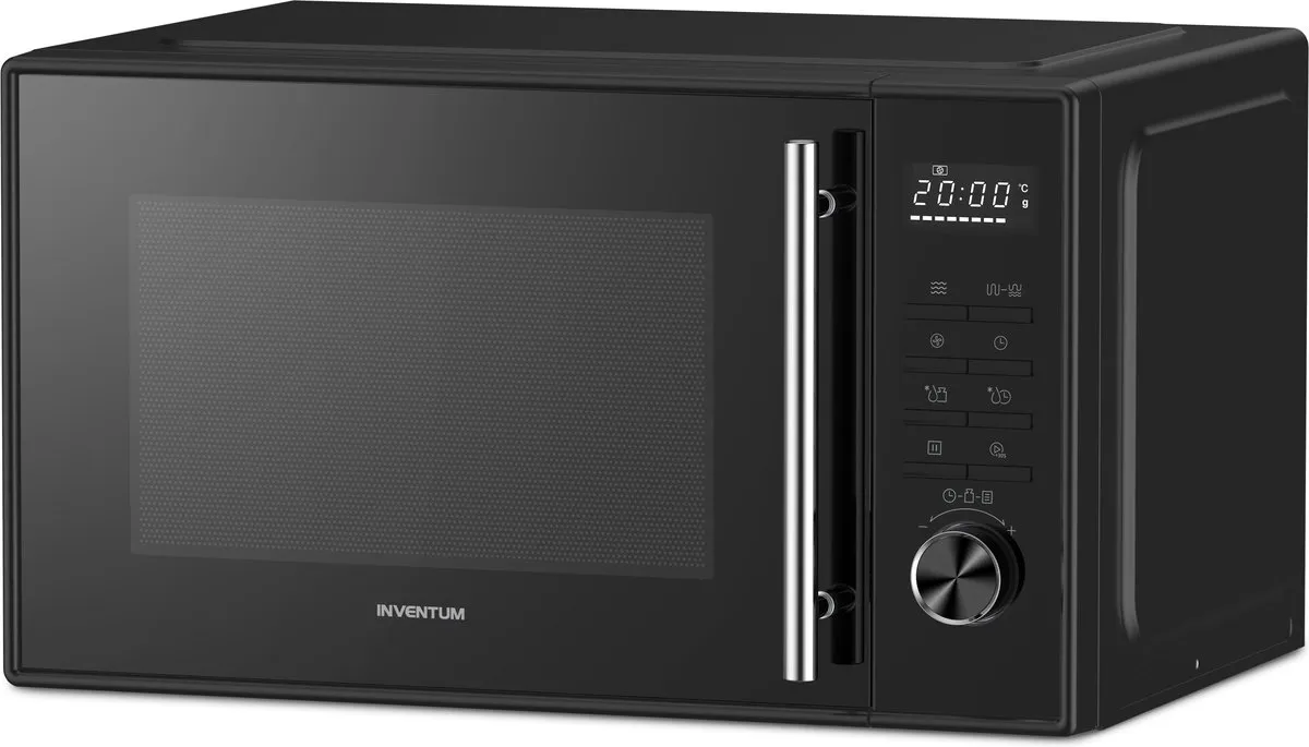 Inventum MN237CB Vrijstaande Combimagnetron 23L 900W - Zwart