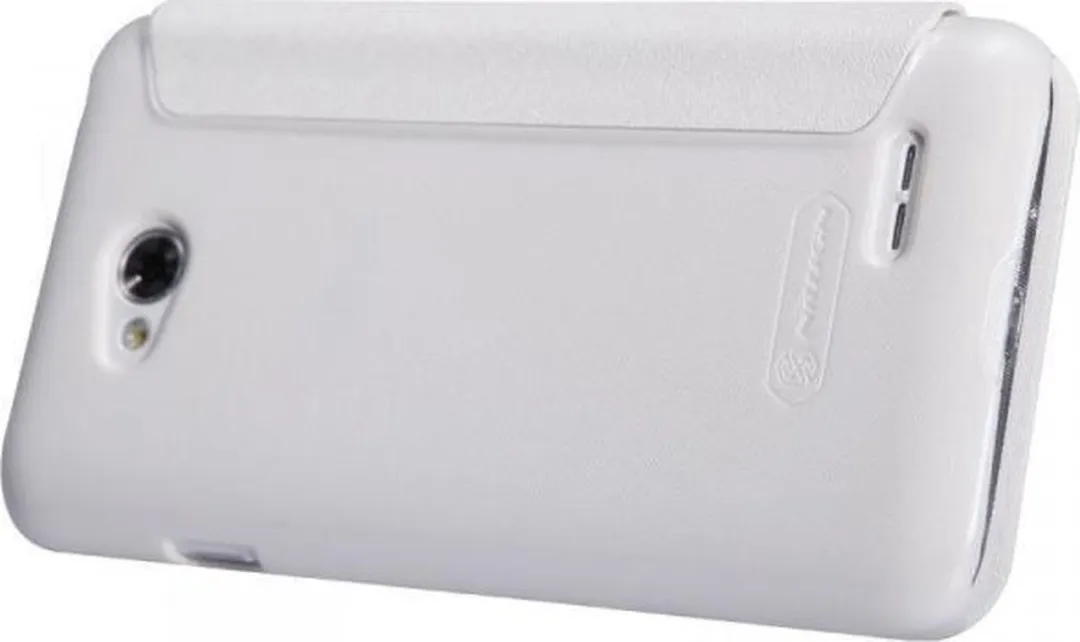 Nillkin Leather Case LG L70 Sparkle Series - 3 Stuks - Wit - afbeelding 6 van 6
