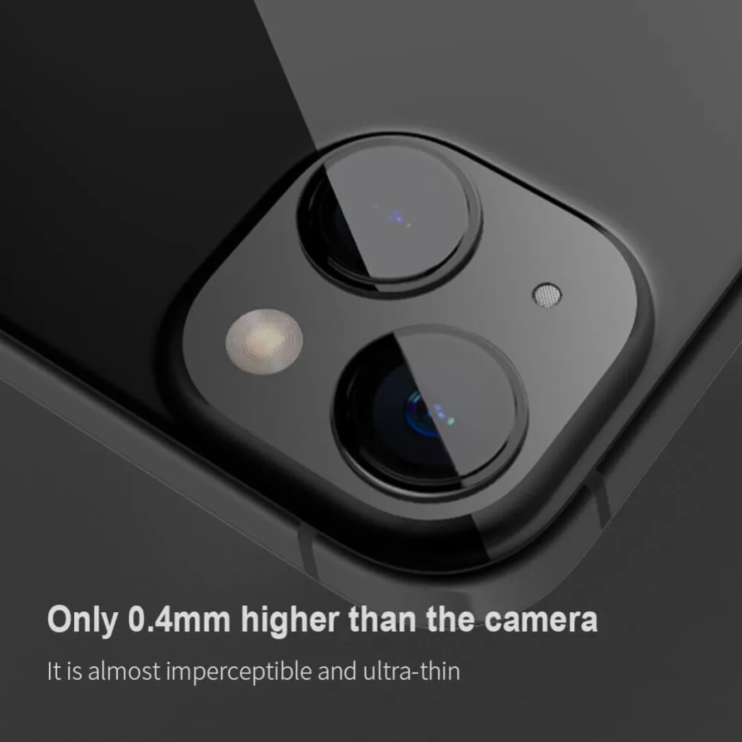 Nillkin CLR Camera Protector Glas - iPhone 15/15 Plus - Zwart - afbeelding 6 van 6