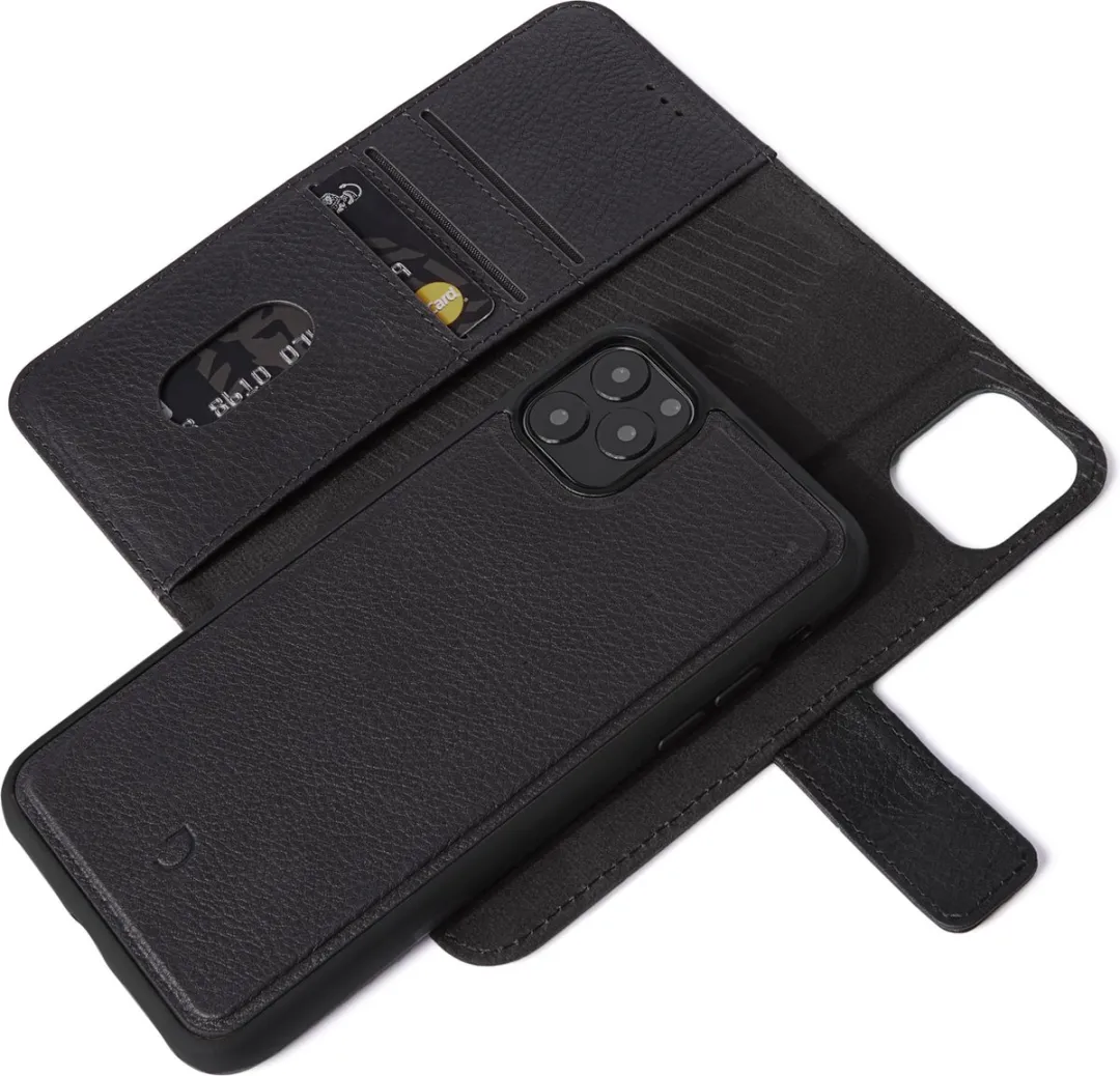 Decoded Detachable Wallet Case D9IPOXIMDW2BK - iPhone 11 Pro Max - Zwart
