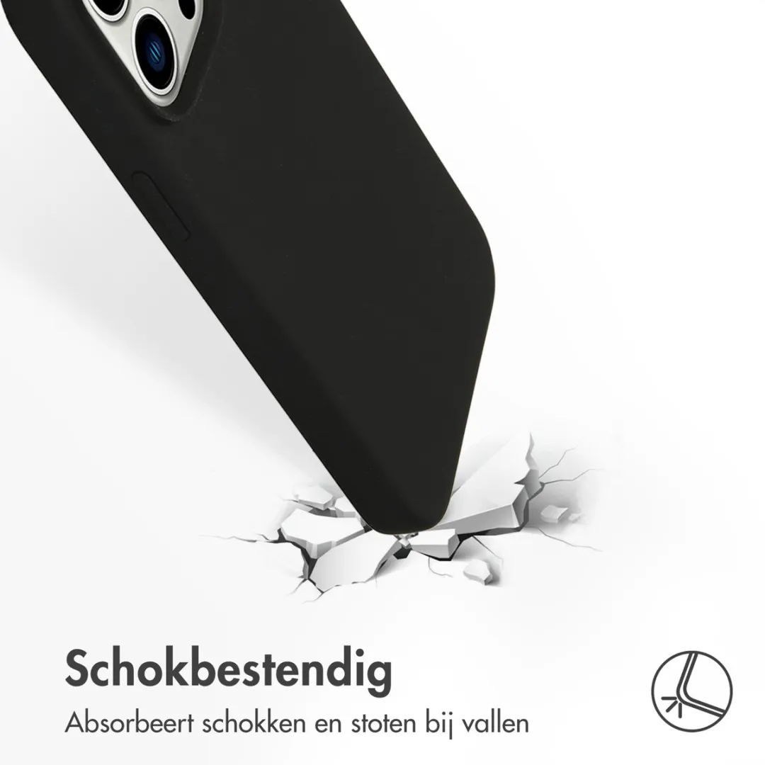 Accezz iPhone 14 Pro Max Hoesje - Zwart