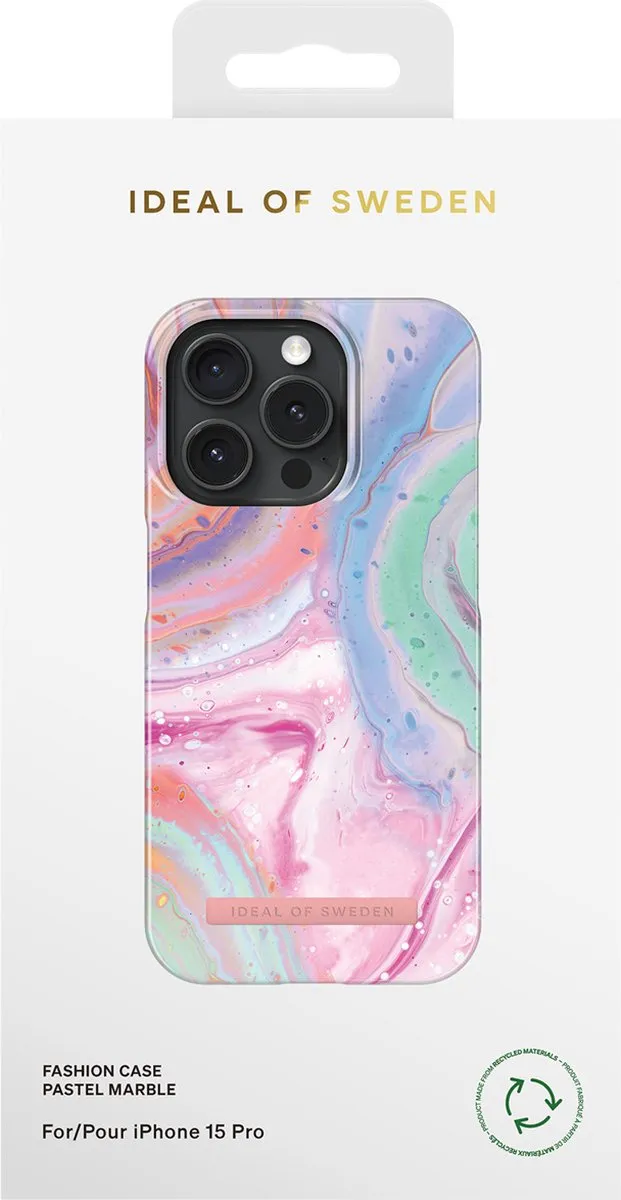 iDeal of Sweden iPhone 15 Pro Backcover Pastel Marble