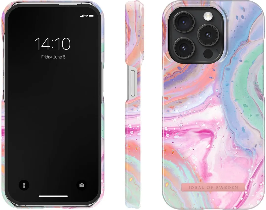iDeal of Sweden iPhone 15 Pro Backcover Pastel Marble