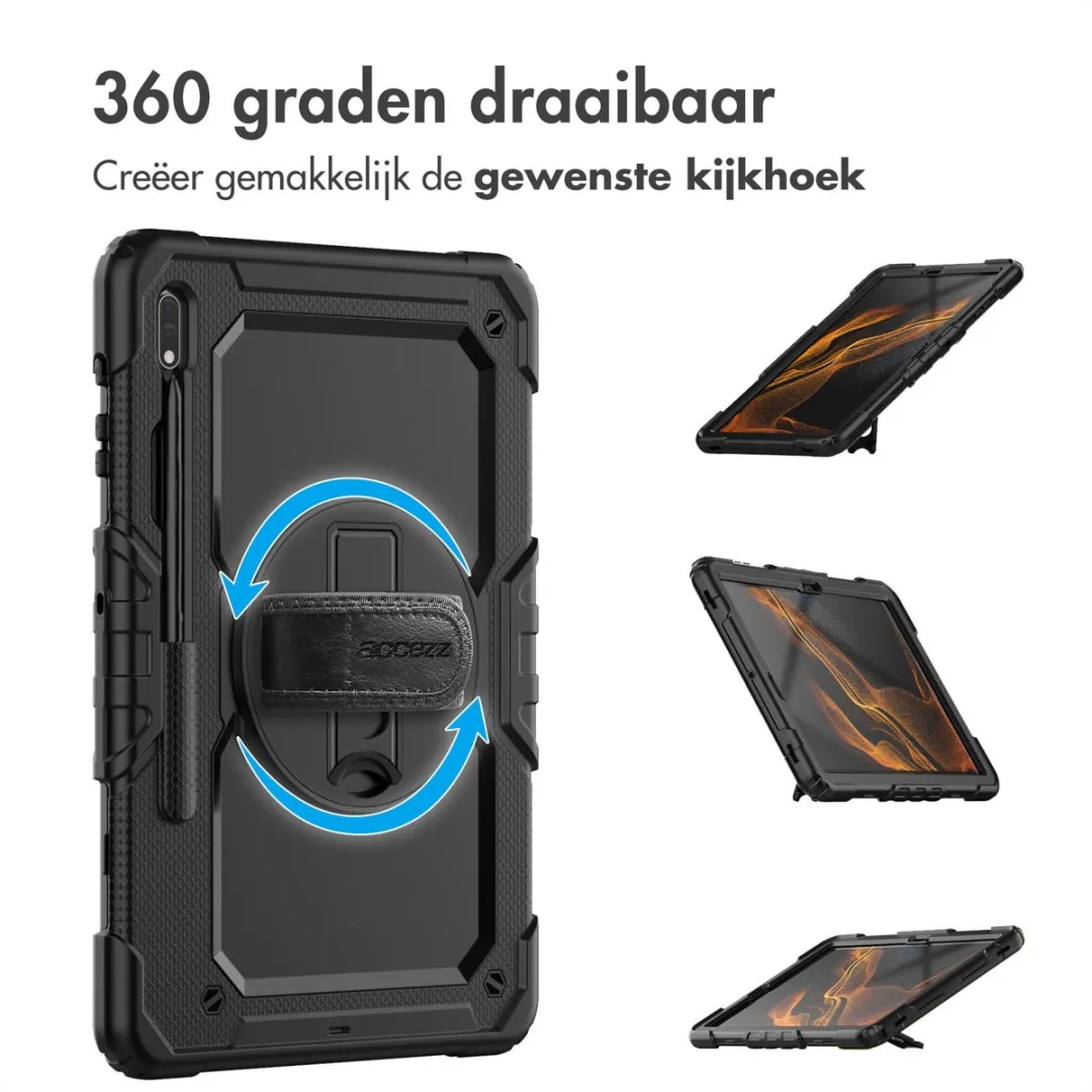 Accezz Tablethoes SH00063451 - Zwart - 12.4"