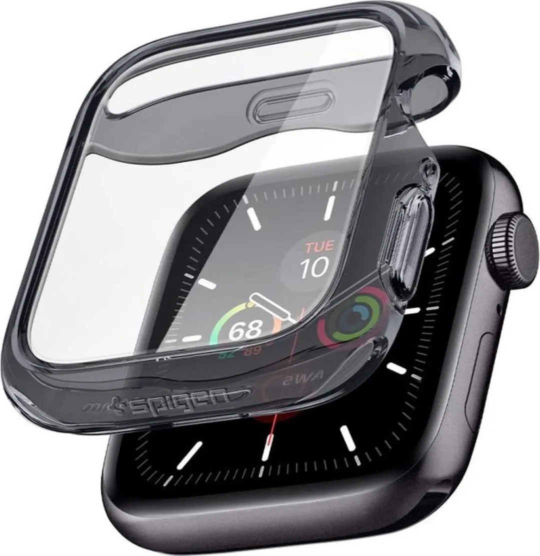 Spigen Ultra Hybrid Hoes Apple Watch 44mm - Transparant